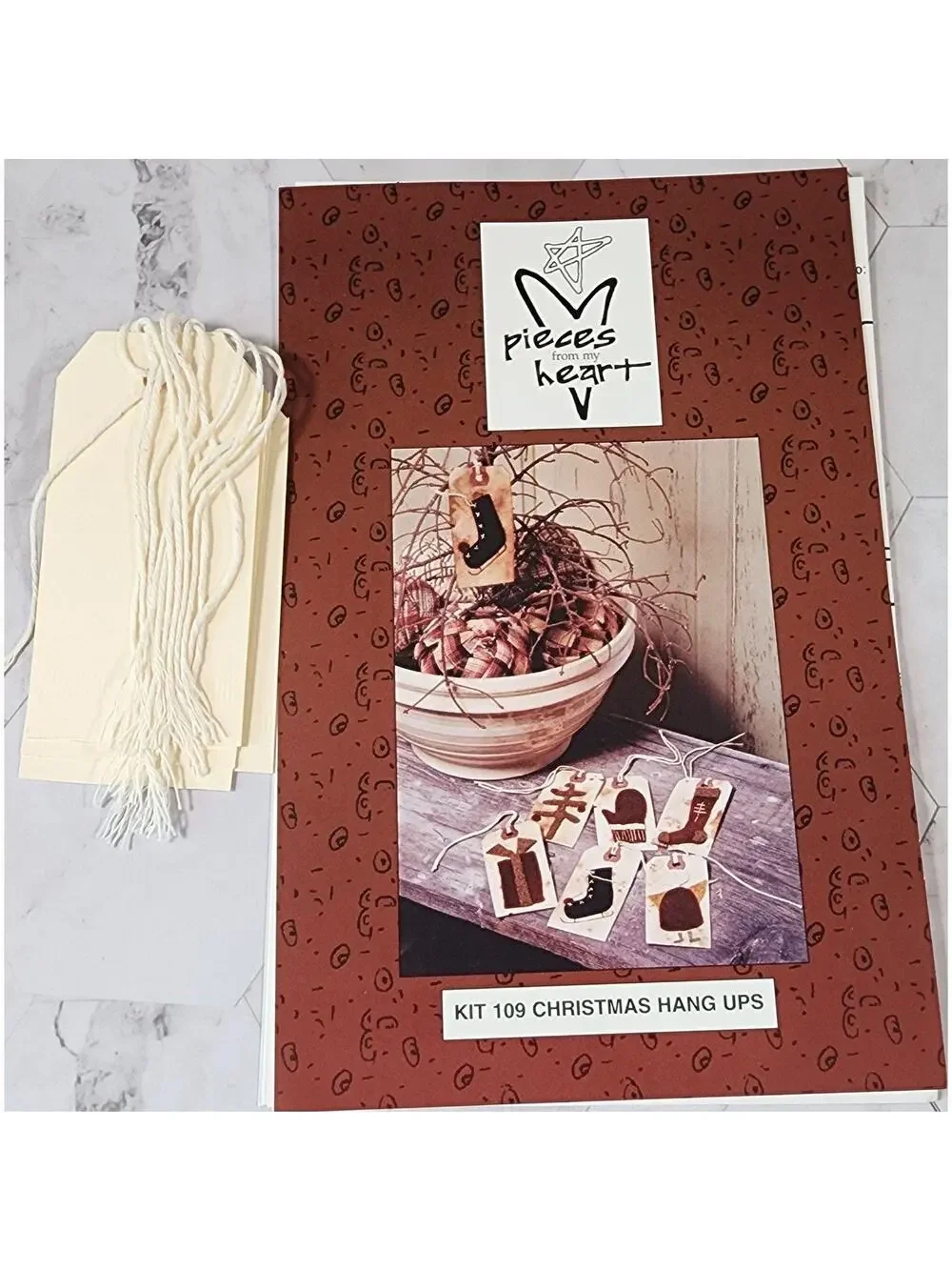 Christmas Gift Tag Kit – Uncut Tags, DIY Craft (Create 6)